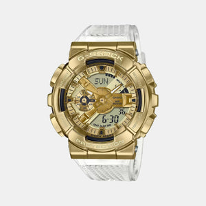 G-Shock Men Quartz Gold Dial Analog-Digital Resin Watch G1143