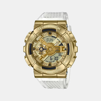 G-Shock Men Quartz Gold Dial Analog-Digital Resin Watch G1143