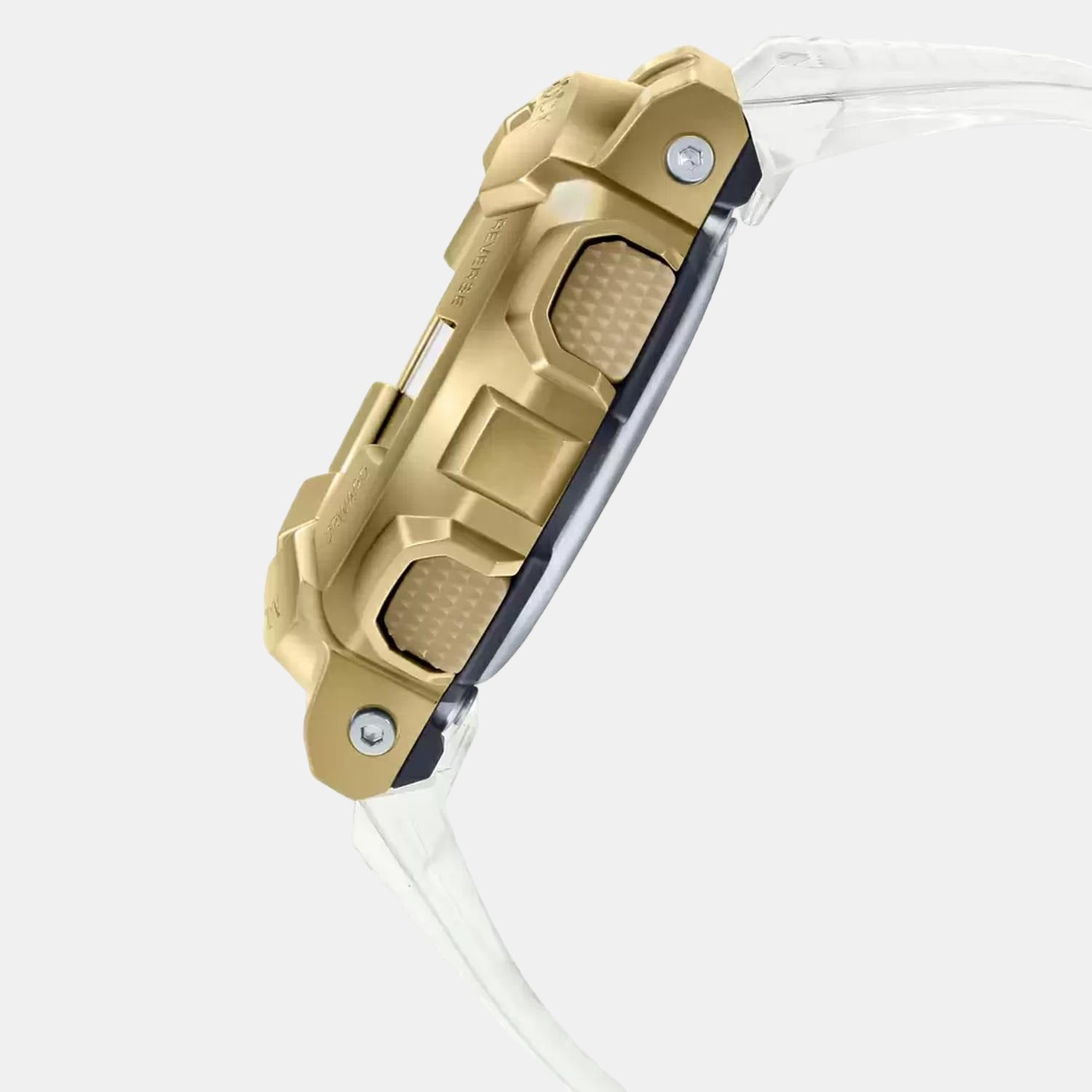 G-Shock Men Quartz Gold Dial Analog-Digital Resin Watch G1143