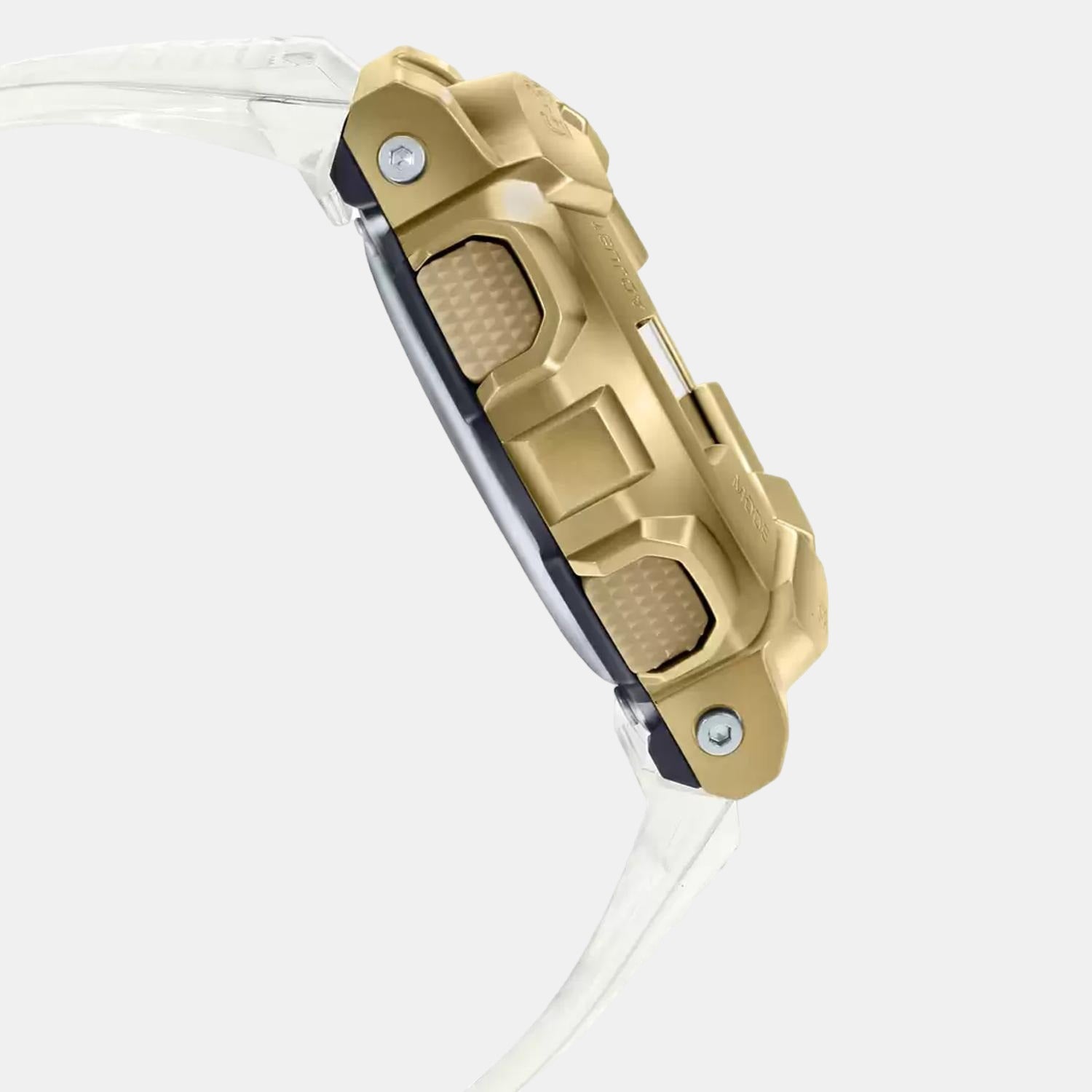 G-Shock Men Quartz Gold Dial Analog-Digital Resin Watch G1143