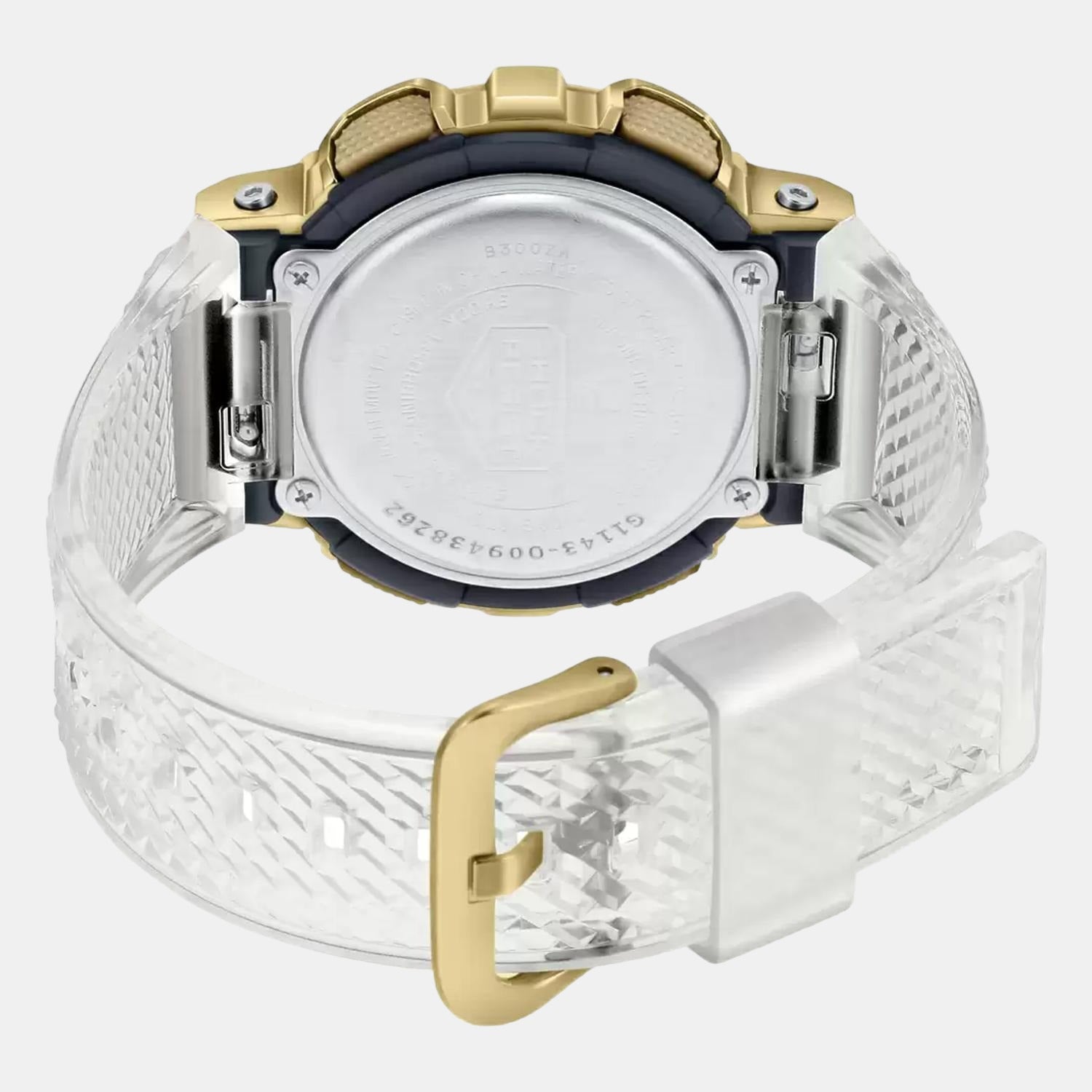 G-Shock Men Quartz Gold Dial Analog-Digital Resin Watch G1143
