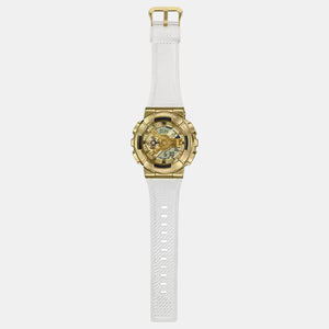 G-Shock Men Quartz Gold Dial Analog-Digital Resin Watch G1143