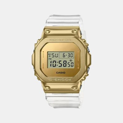 G-Shock Men Quartz Gold Dial Analog-Digital Resin Watch G1144