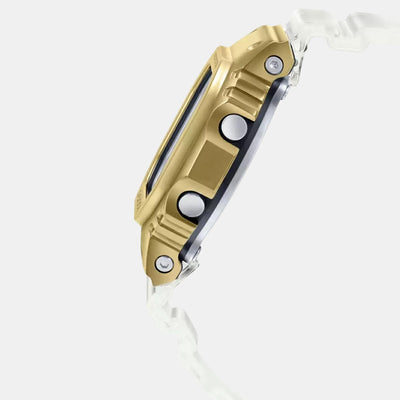 G-Shock Men Quartz Gold Dial Analog-Digital Resin Watch G1144