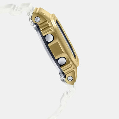G-Shock Men Quartz Gold Dial Analog-Digital Resin Watch G1144