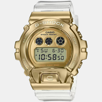 G-Shock Men Quartz Gold Dial Analog-Digital Resin Watch G1145