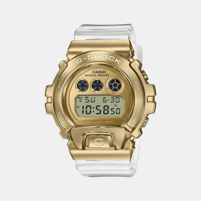 G-Shock Men Quartz Gold Dial Analog-Digital Resin Watch G1145
