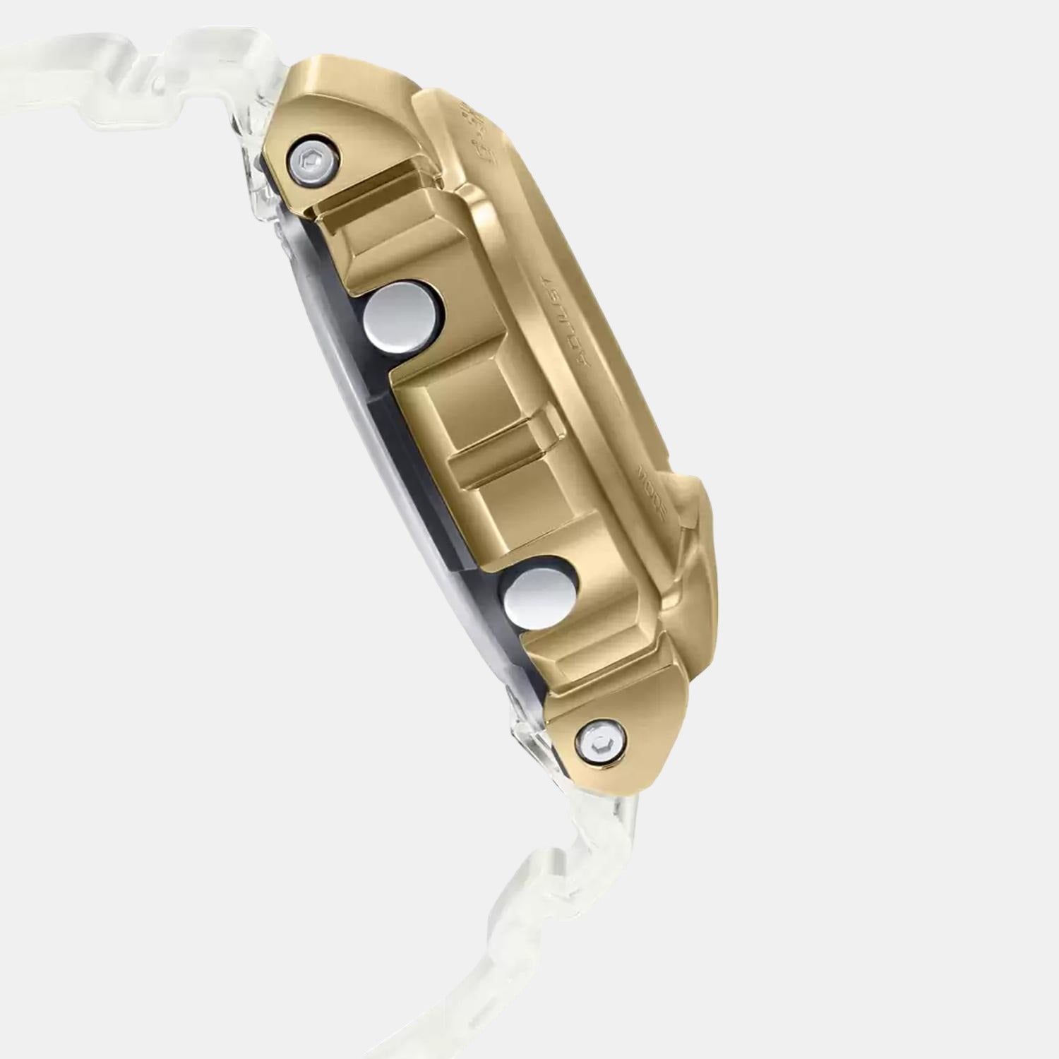 G-Shock Men Quartz Gold Dial Analog-Digital Resin Watch G1145