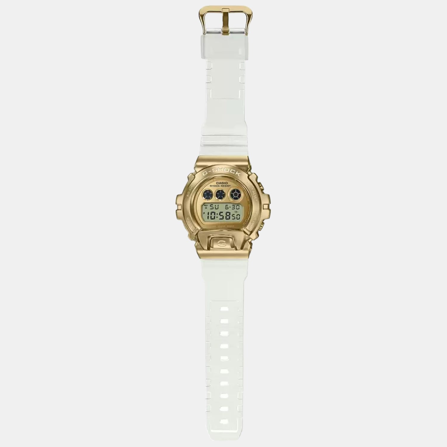 G-Shock Men Quartz Gold Dial Analog-Digital Resin Watch G1145