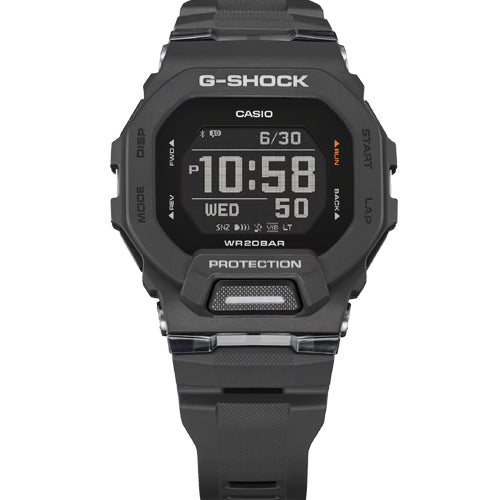 Casio G-Shock Black Dial Men 45.9mm G1146 G-Squad GBD-200-1