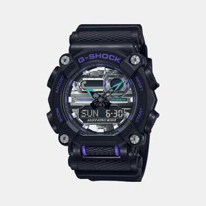 G-Shock Men Quartz Two Tone Dial Digital Resin Watch G1150