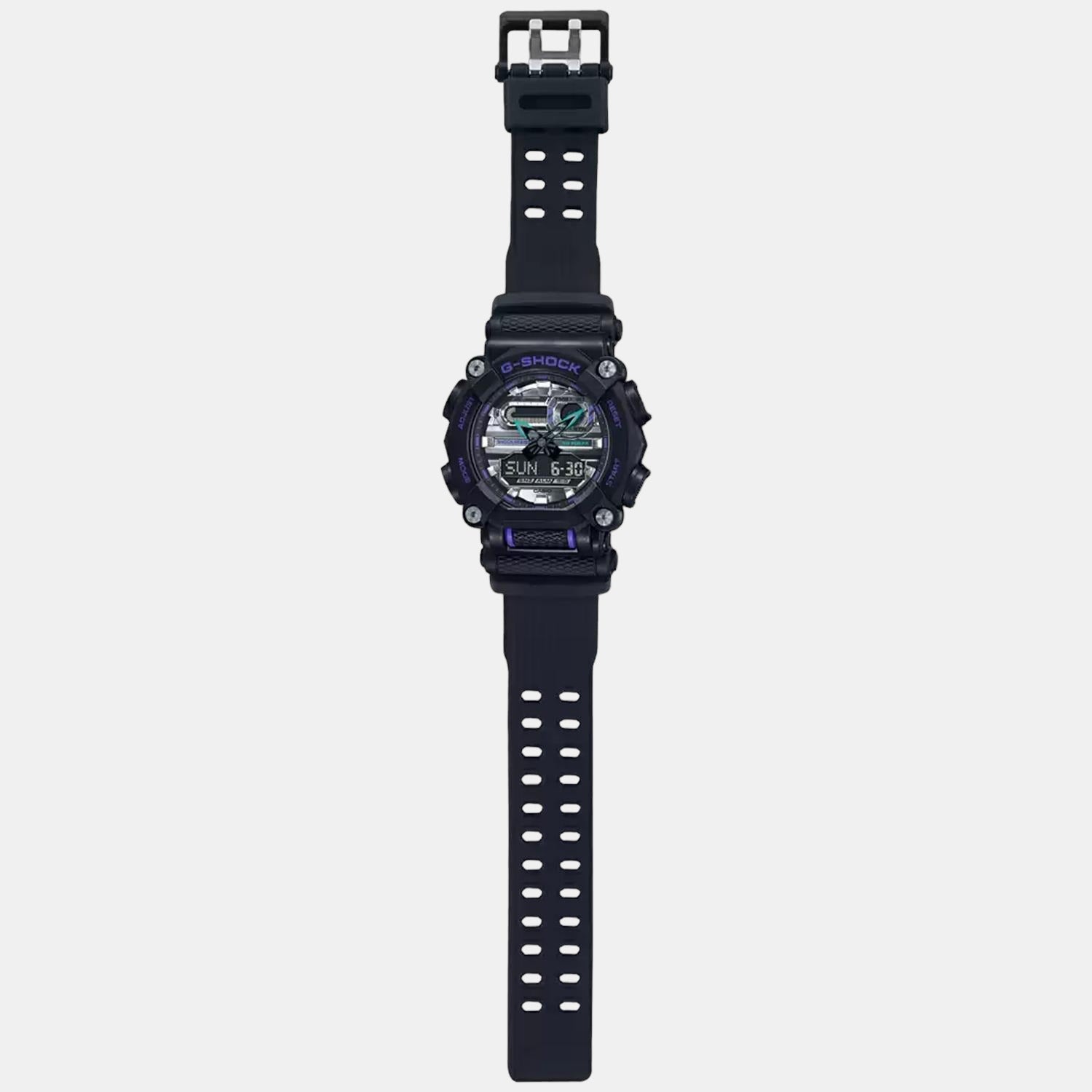 G-Shock Men Quartz Two Tone Dial Digital Resin Watch G1150