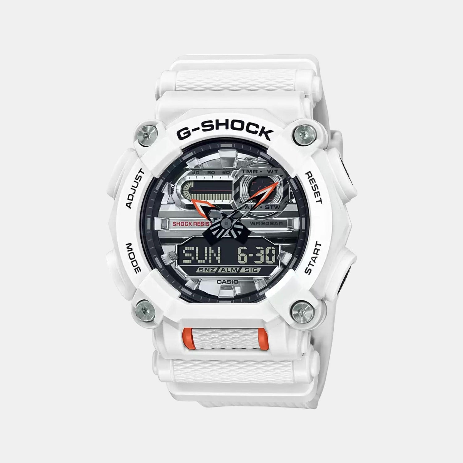 G-Shock Men Quartz Black Dial Digital Resin Watch G1151