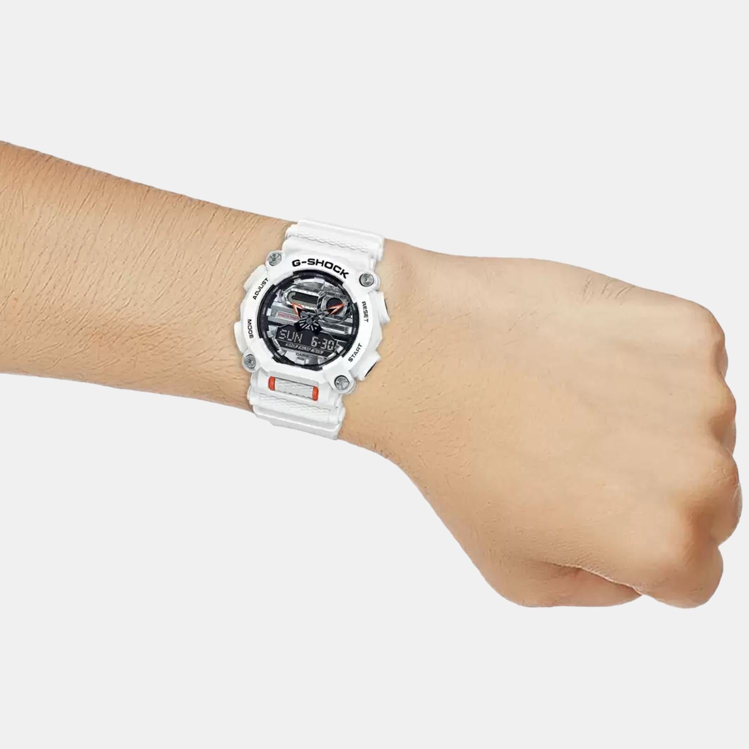 G-Shock Men Quartz Black Dial Digital Resin Watch G1151