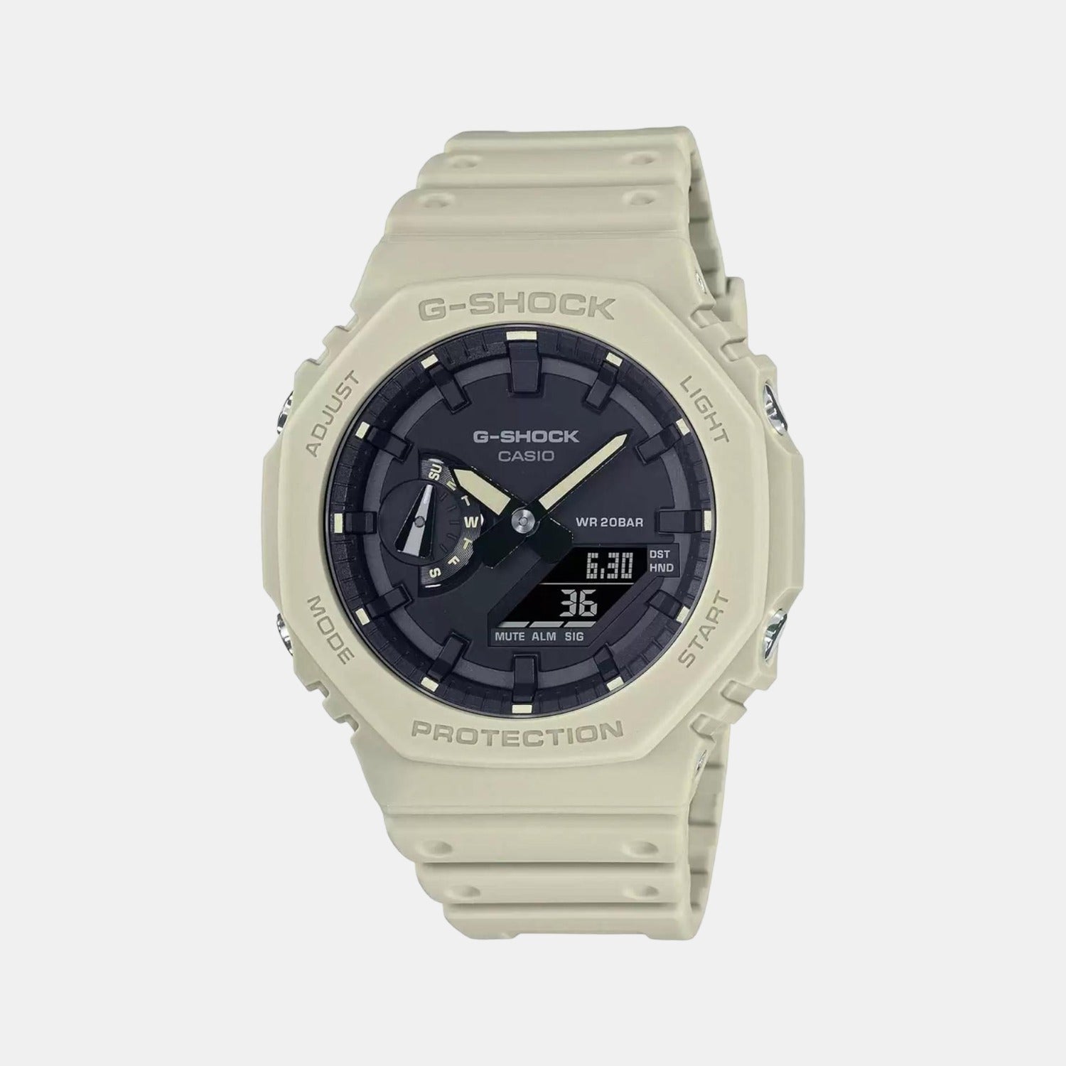 G-Shock Men Quartz Black Dial Analog-Digital Resin Watch G1157