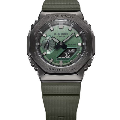 Casio G-Shock Green Dial Men 44.4mm G1160 GM-2100B-3A