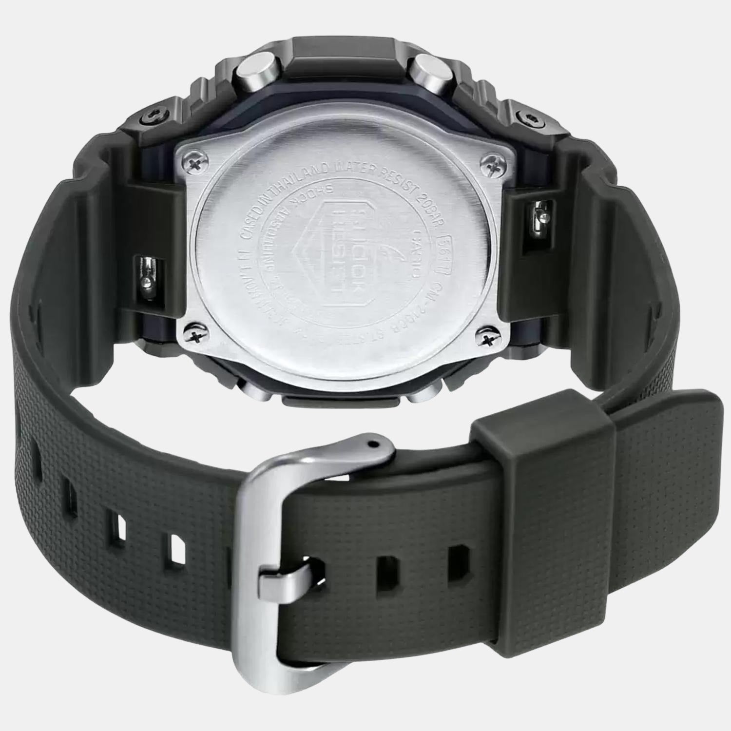 G-Shock Men Quartz Green Dial Analog-Digital Resin Watch G1160