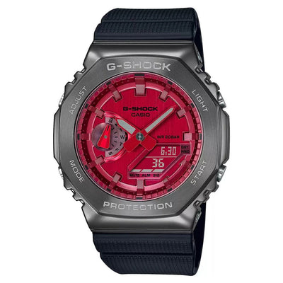 Casio G-Shock Red Dial Men 44.4mm G1161