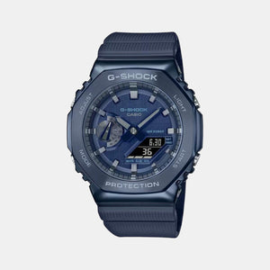 G-Shock Men Quartz Blue Dial Analog-Digital Resin Watch G1162