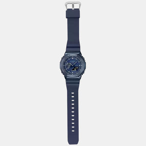 G-Shock Men Quartz Blue Dial Analog-Digital Resin Watch G1162