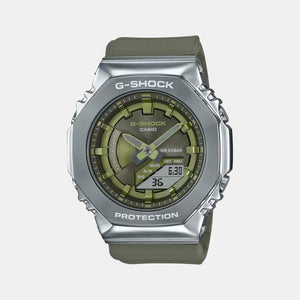 G-Shock Women Quartz Green Dial Analog-Digital Resin Watch G1163