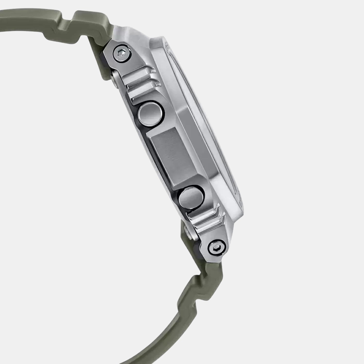 G-Shock Women Quartz Green Dial Analog-Digital Resin Watch G1163