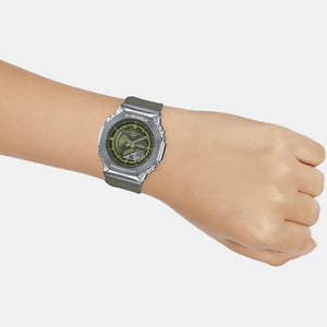 G-Shock Women Quartz Green Dial Analog-Digital Resin Watch G1163