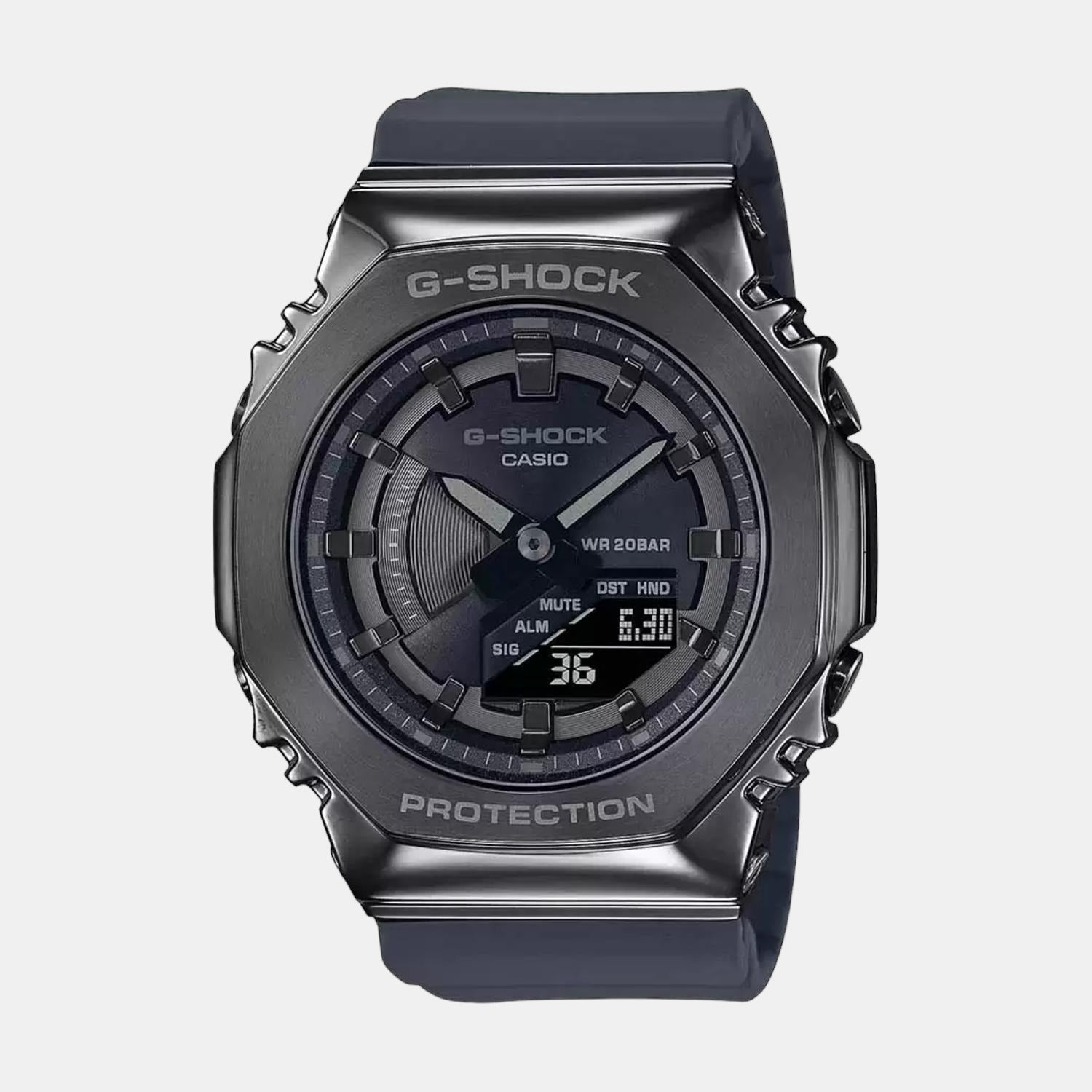 G-Shock Women Quartz Black Dial Analog-Digital Resin Watch G1164