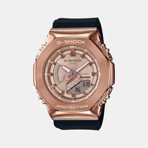 G-Shock Women Quartz Gold Dial Analog-Digital Resin Watch G1165