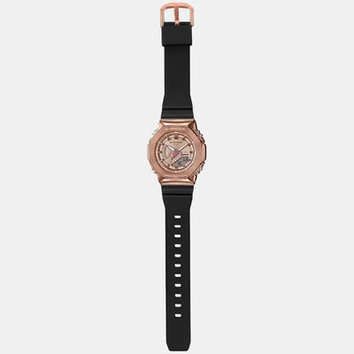 G-Shock Women Quartz Gold Dial Analog-Digital Resin Watch G1165