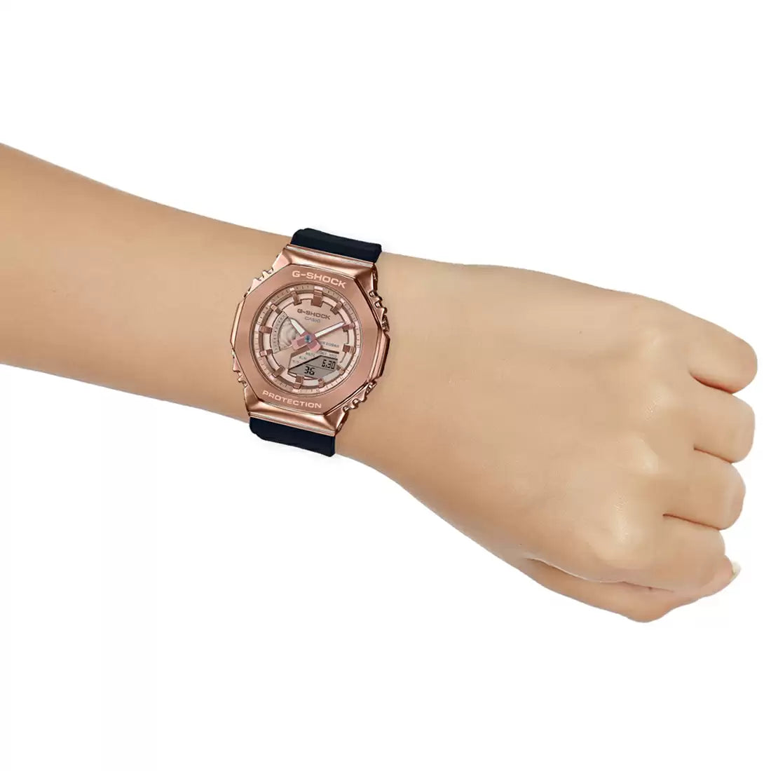 Casio G-Shock Rose Gold Dial Women 40.4mm G1165