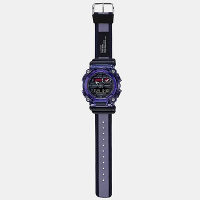 G-Shock Men Quartz Black Dial Analog-Digital Resin Watch G1168