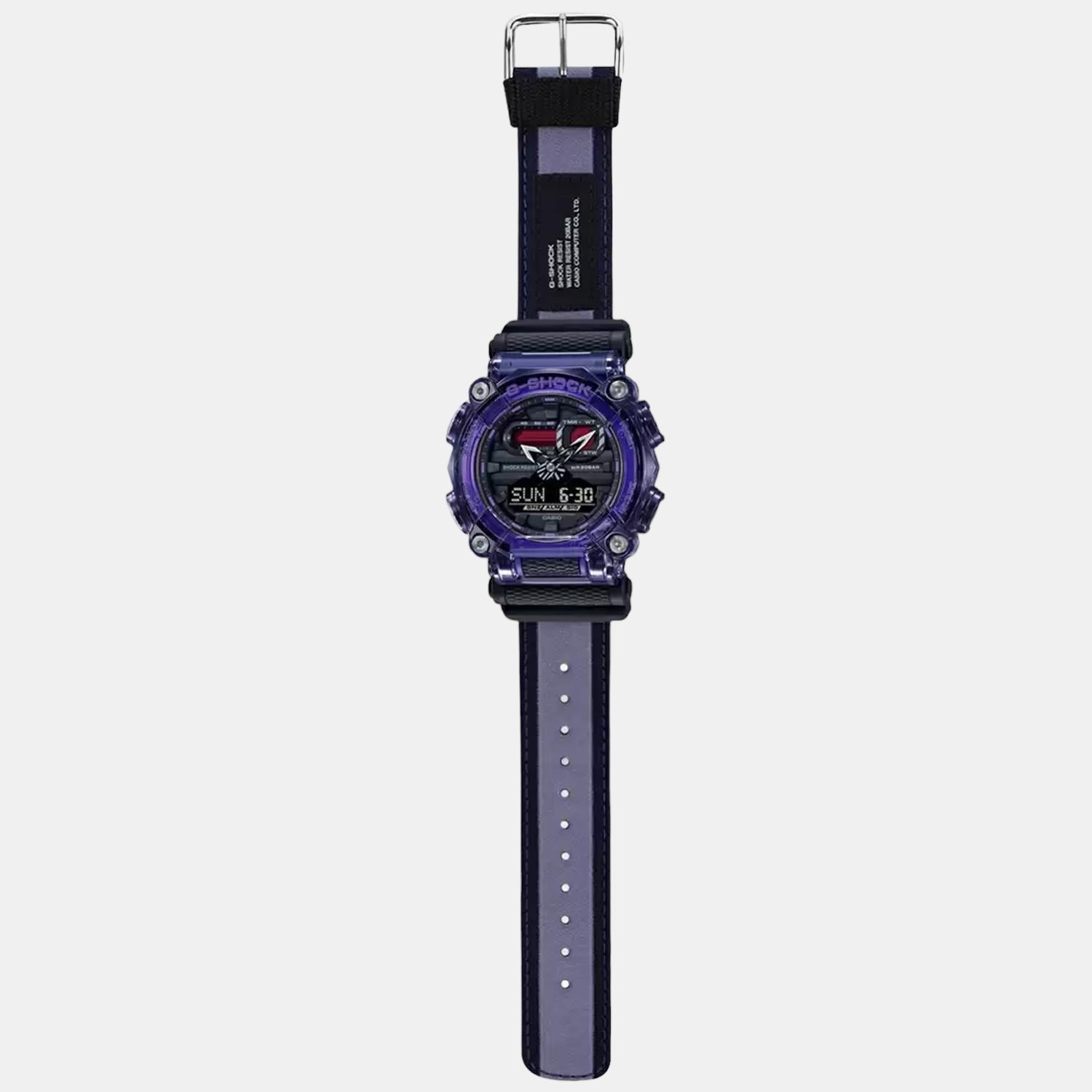 G-Shock Men Quartz Black Dial Analog-Digital Resin Watch G1168