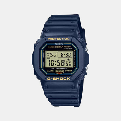 G-Shock Men Quartz Blue Dial Digital Resin Watch G1172