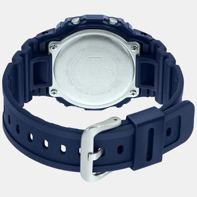 G-Shock Men Quartz Blue Dial Digital Resin Watch G1172