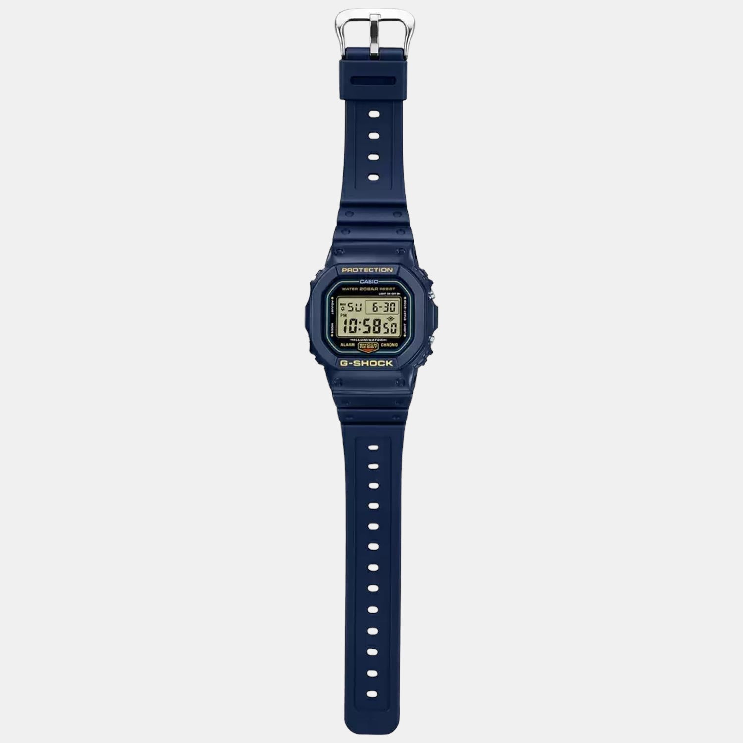 G-Shock Men Quartz Blue Dial Digital Resin Watch G1172