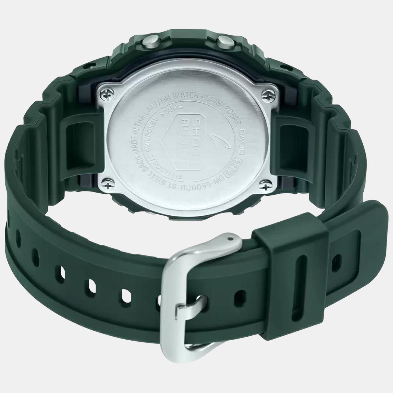 G-Shock Men Quartz Green Dial Digital Resin Watch G1173