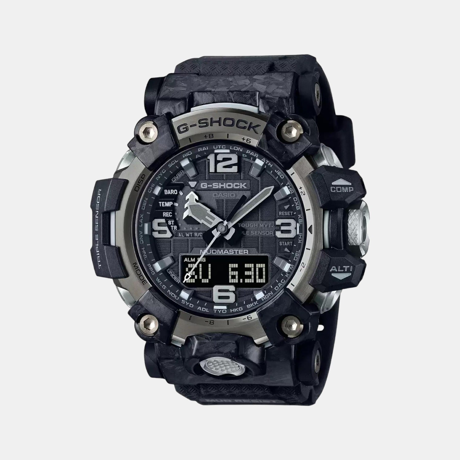 G-Shock Men Quartz Grey Dial Analog-Digital Resin Watch G1175