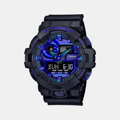 G-Shock Men Quartz Blue Dial Analog-Digital Resin Watch G1181