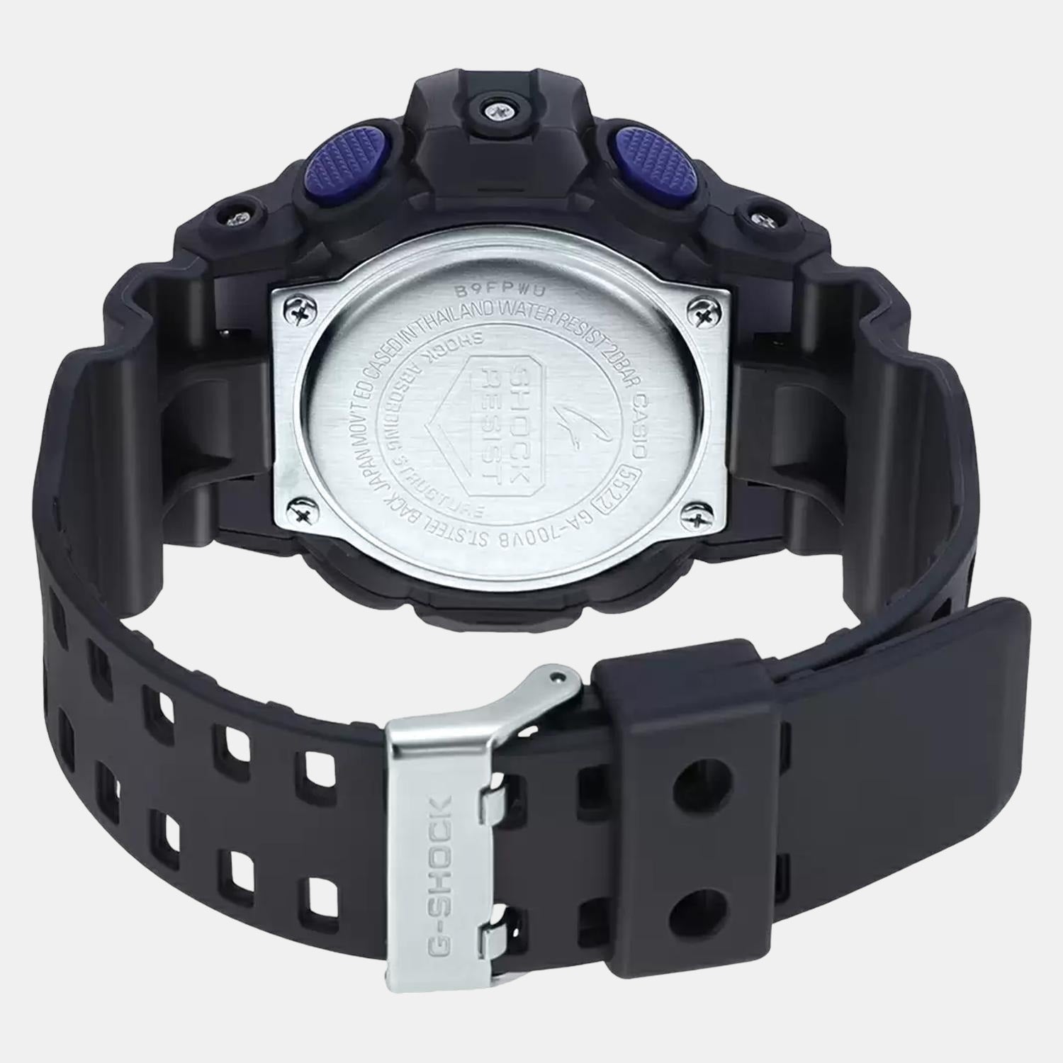 G-Shock Men Quartz Blue Dial Analog-Digital Resin Watch G1181