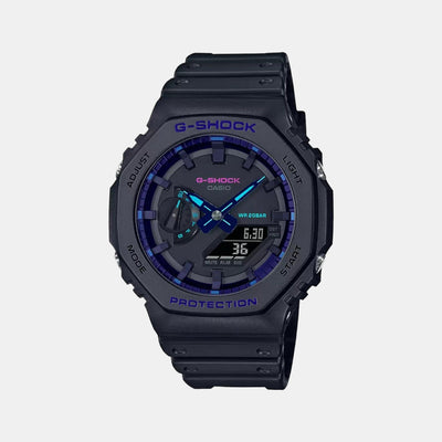 G-Shock Men Quartz Black Dial Analog-Digital Resin Watch G1182