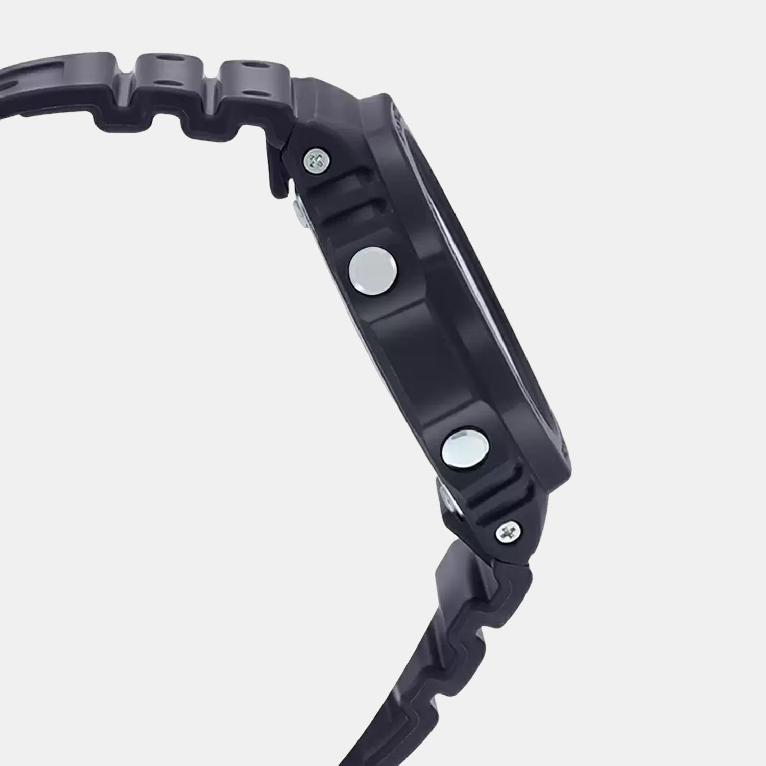 G-Shock Men Quartz Black Dial Analog-Digital Resin Watch G1182