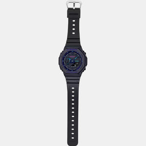 G-Shock Men Quartz Black Dial Analog-Digital Resin Watch G1182