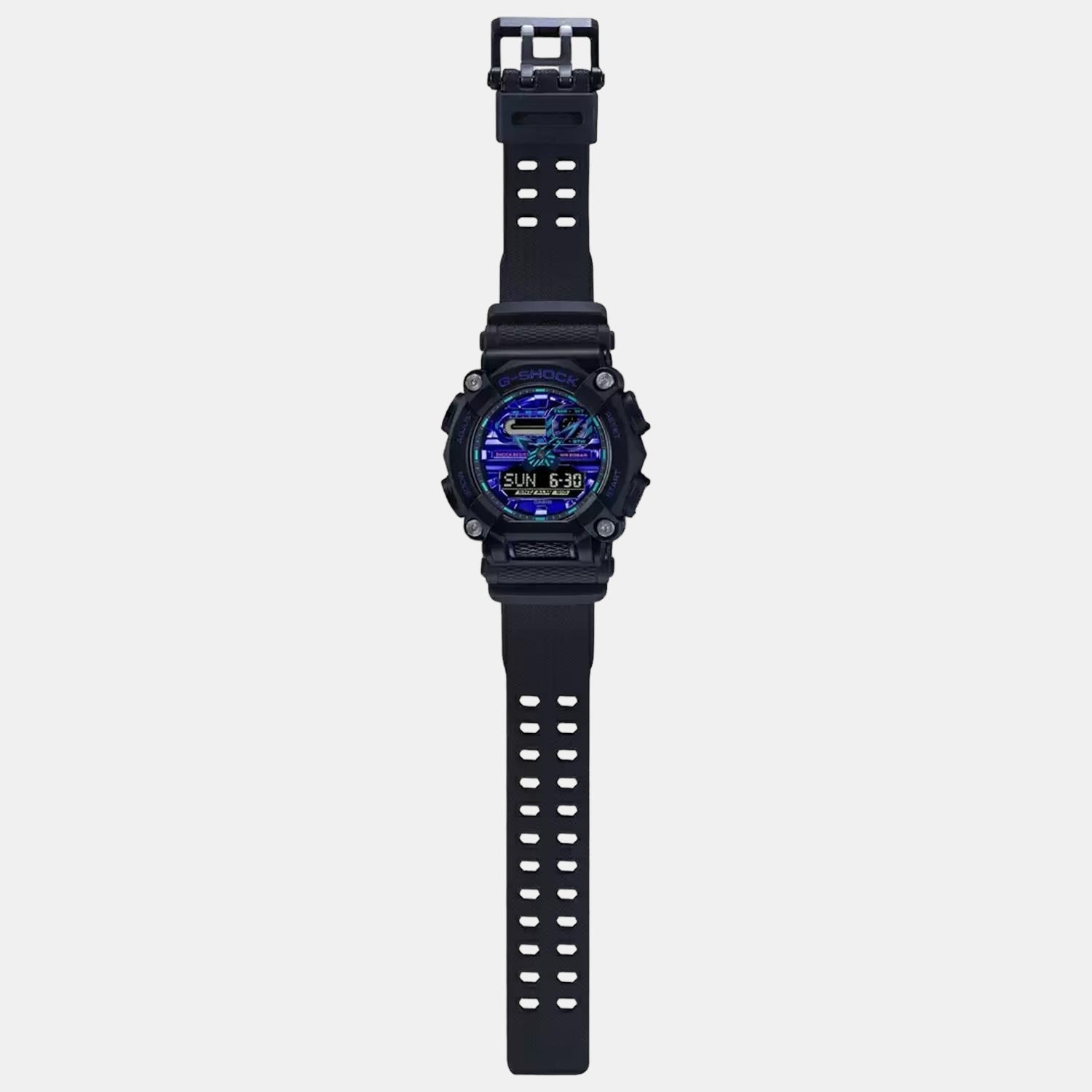 G-Shock Men Quartz Blue Dial Analog-Digital Resin Watch G1183
