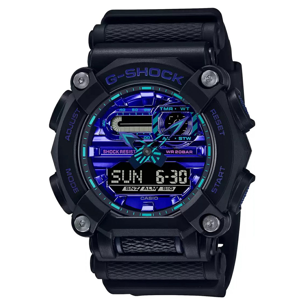 Casio G-Shock Blue Dial Men 49.5mm