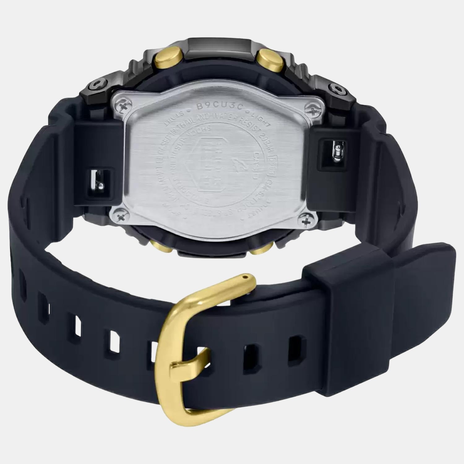 G-Shock Women Quartz Black Dial Analog-Digital Stainless Steel Watch G1185