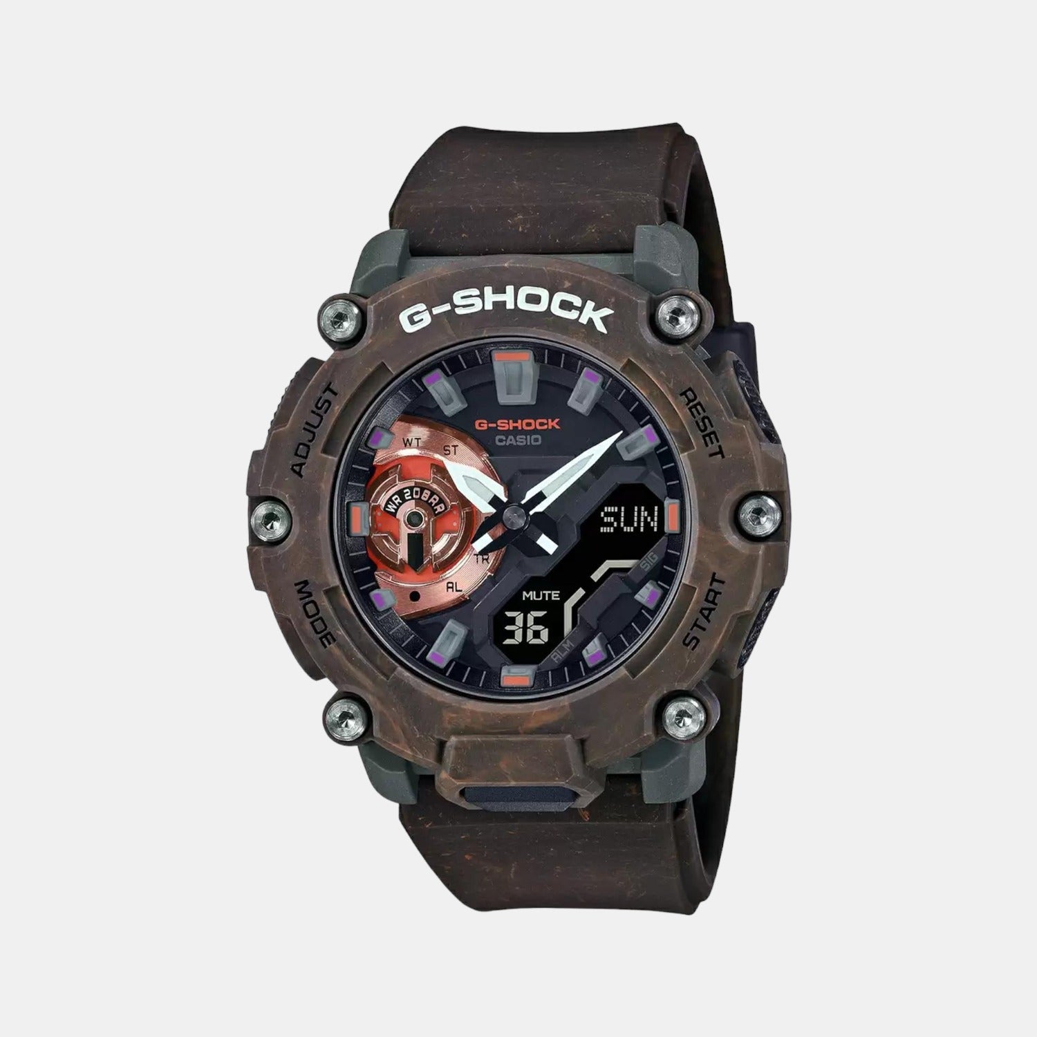 G-Shock Men Quartz Black Dial Analog-Digital Resin Watch G1190