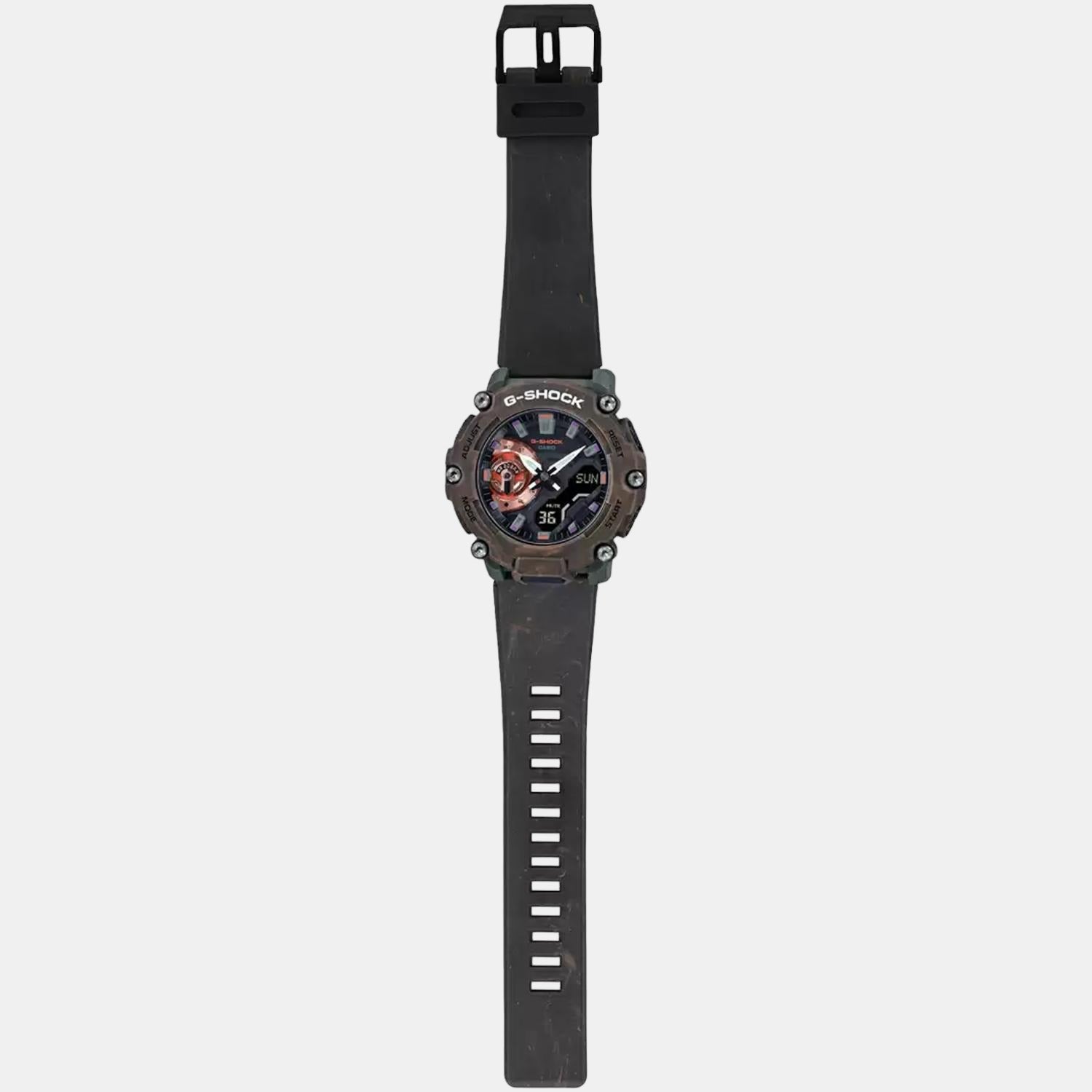 G-Shock Men Quartz Black Dial Analog-Digital Resin Watch G1190
