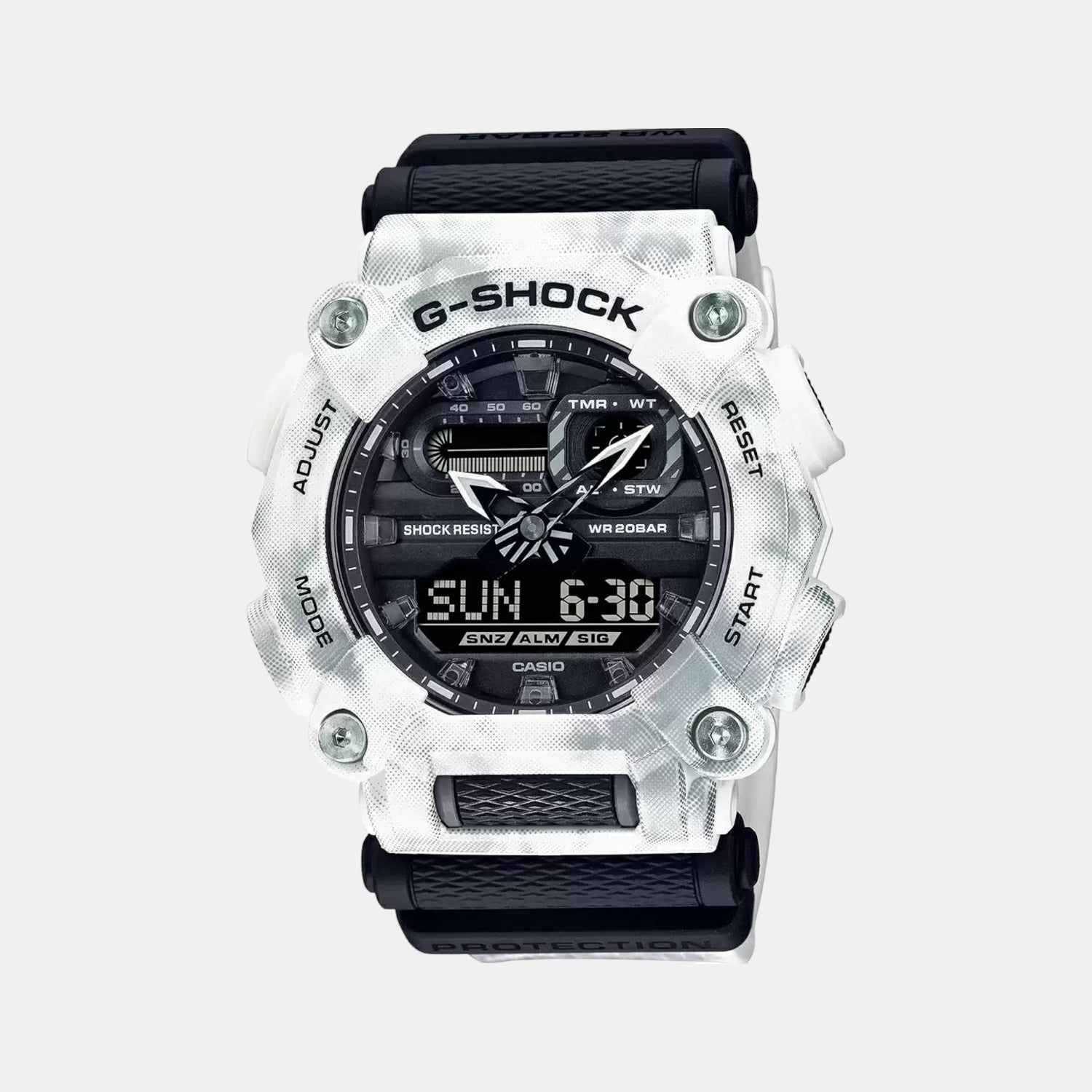 G-Shock Men Quartz Black Dial Analog-Digital Resin Watch G1191