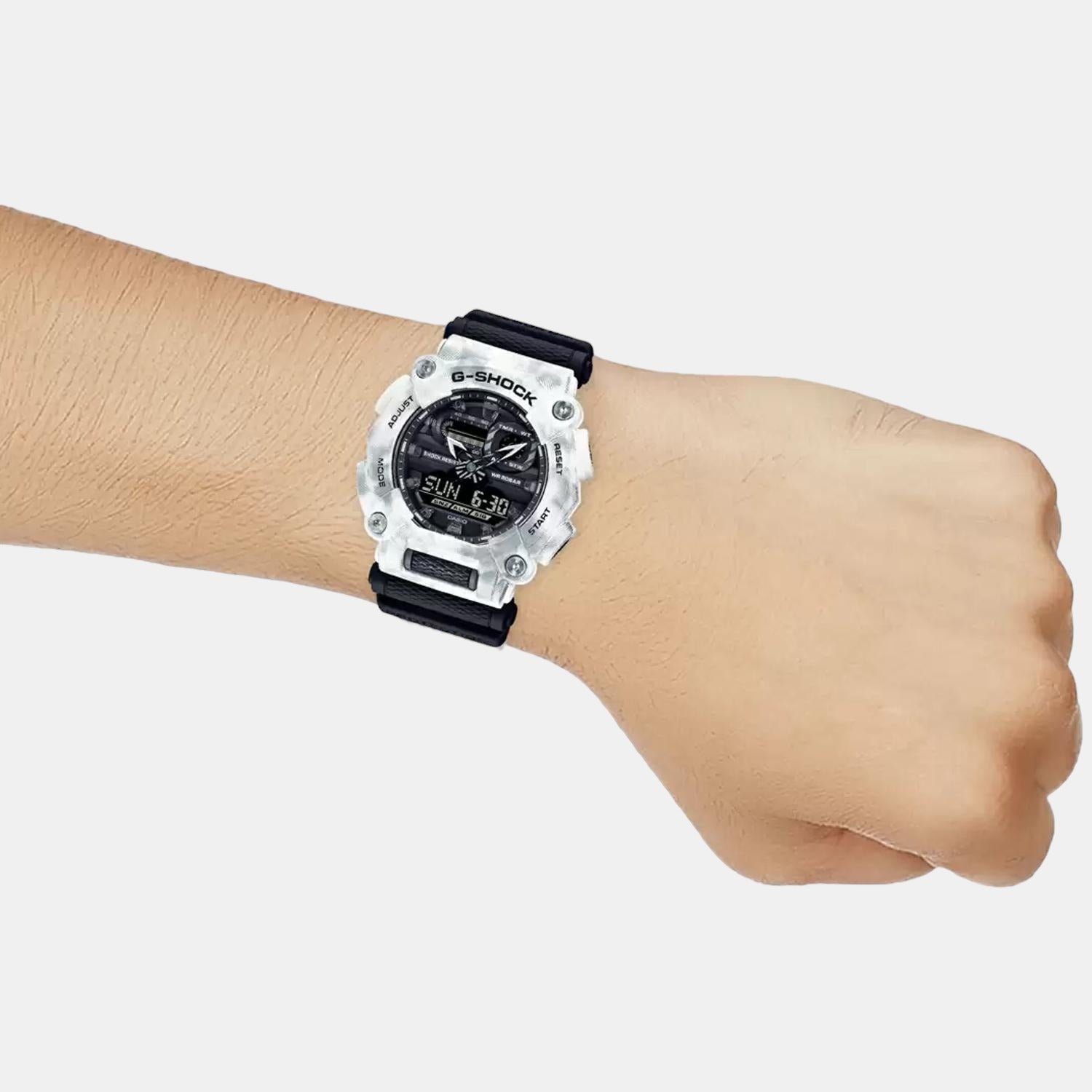 G-Shock Men Quartz Black Dial Analog-Digital Resin Watch G1191